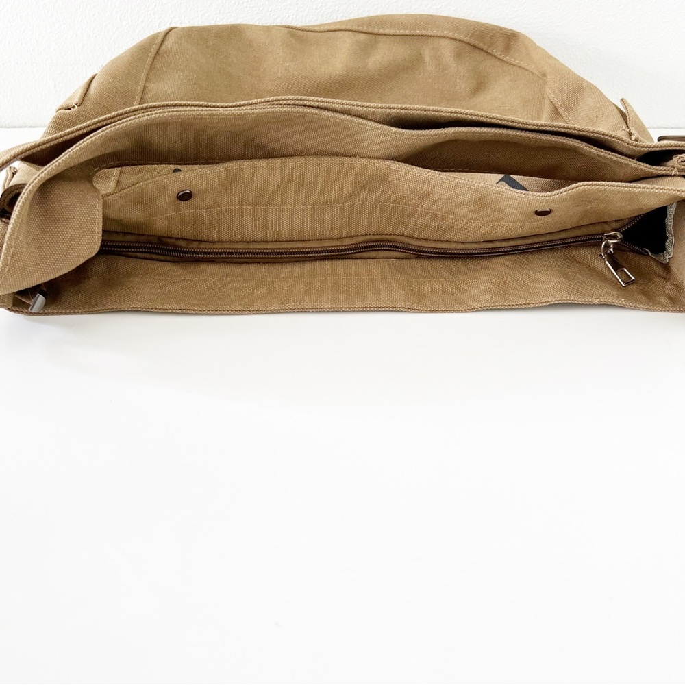 Casual Canvas Crossbody Tote(New Without Tags) - Picture 5 of 6